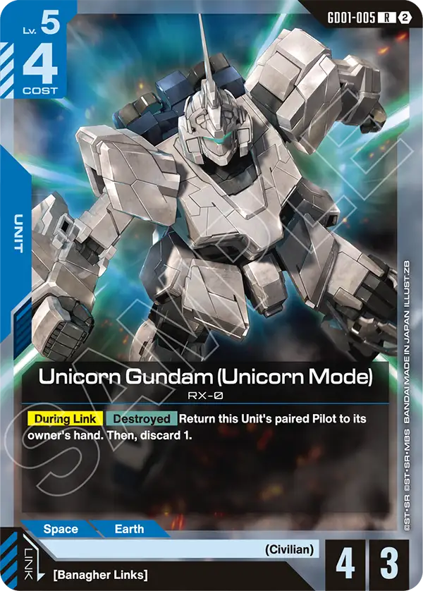 Unicorn Gundam (Unicorn Mode)