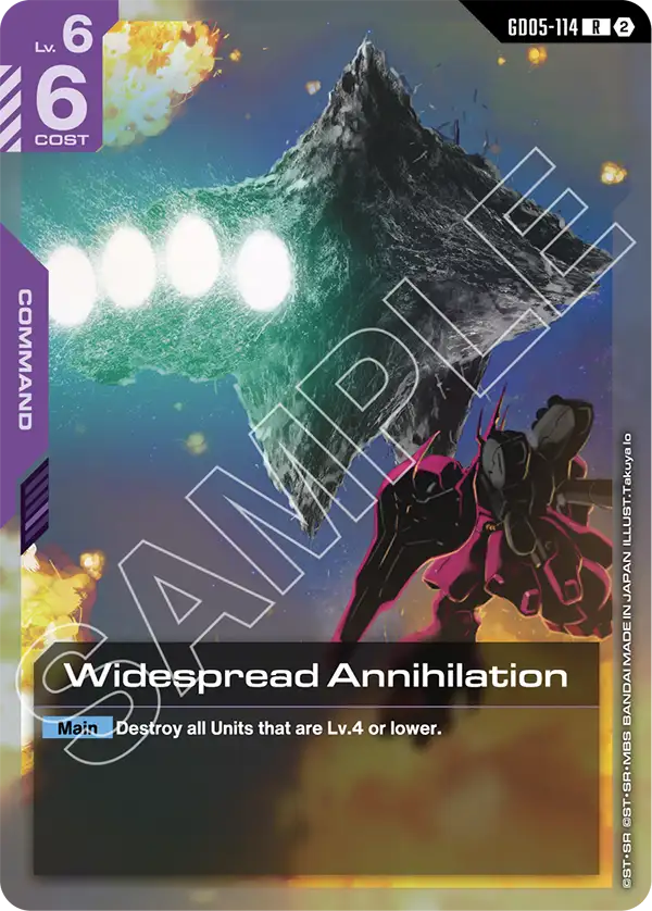 Widespread Annihilation
