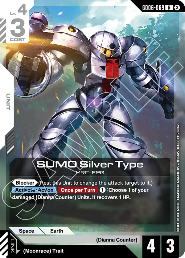 SUMO Silver Type