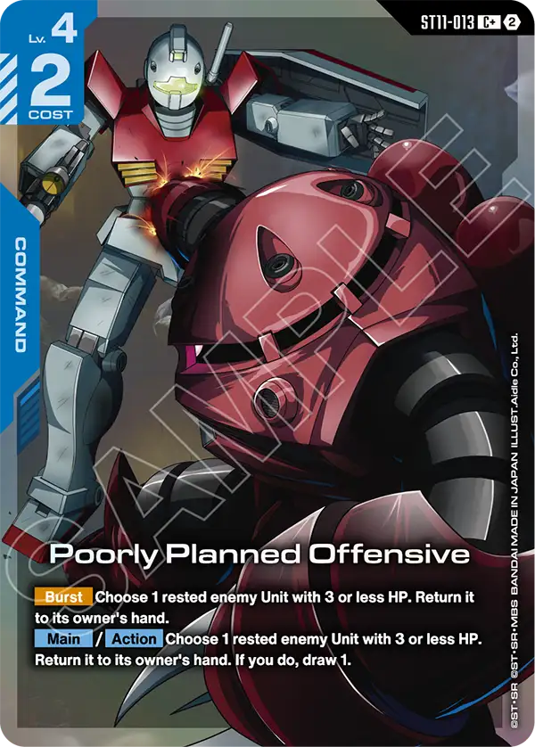 Poorly Planned Offensive