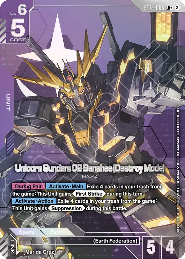 Unicorn Gundam 02 Banshee (Destroy Mode)