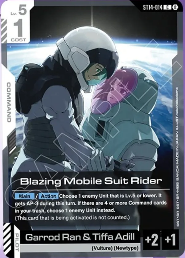 Blazing Mobile Suit Rider